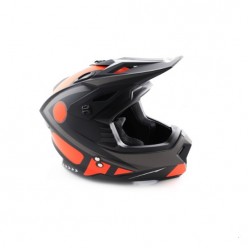 Шлем (кроссовый) Ataki MX801 Strike (оранжевый/черный матовый)