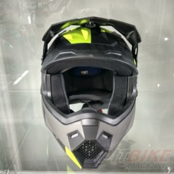 Шлем (кроссовый) Ataki MX801 Strike (Hi-Vis желтый/черный)