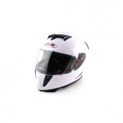 Шлем (интеграл) Ataki FF311 Solid (белый глянцевый)