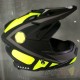 Шлем (кроссовый) Ataki MX801 Strike (Hi-Vis желтый/черный)