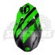 Шлем (кроссовый) JUST1 J32 PRO Kick зеленый/белый/титановый