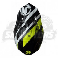 Шлем (кроссовый) JUST1 J32 PRO Kick белый/желтый/черный