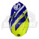 Шлем (кроссовый) JUST1 J32 PRO Kick белый/синий/желтый